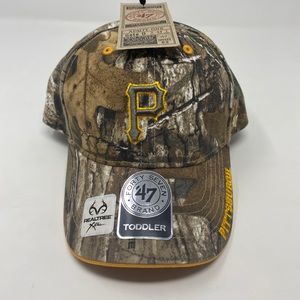 Realtree Boys Girls Hat Pittsburgh Pirates Adjustable 47 Brand! NWT!